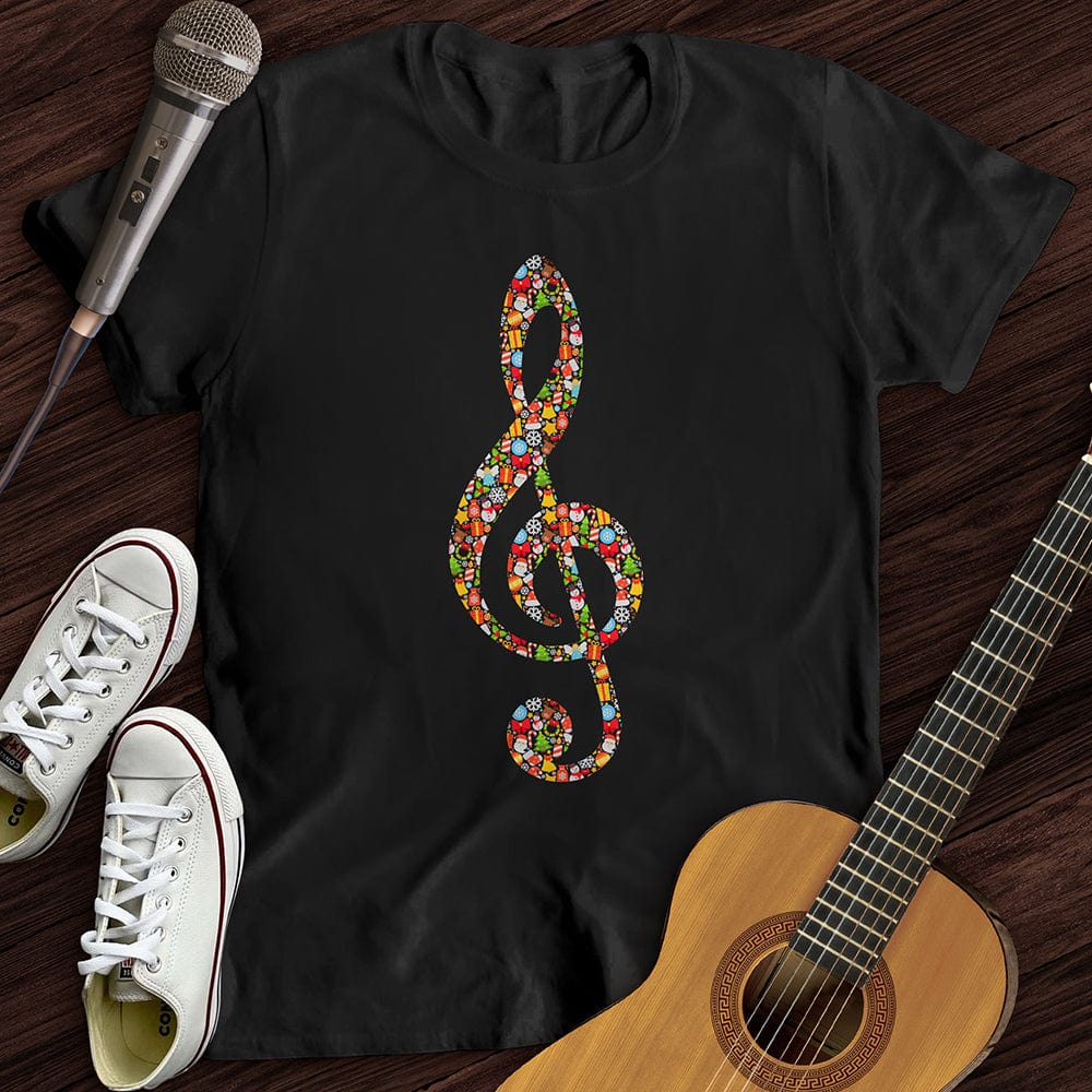Christmas Treble Clef T-Shirt