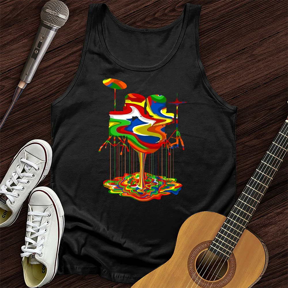 Melting Drums Tank Top