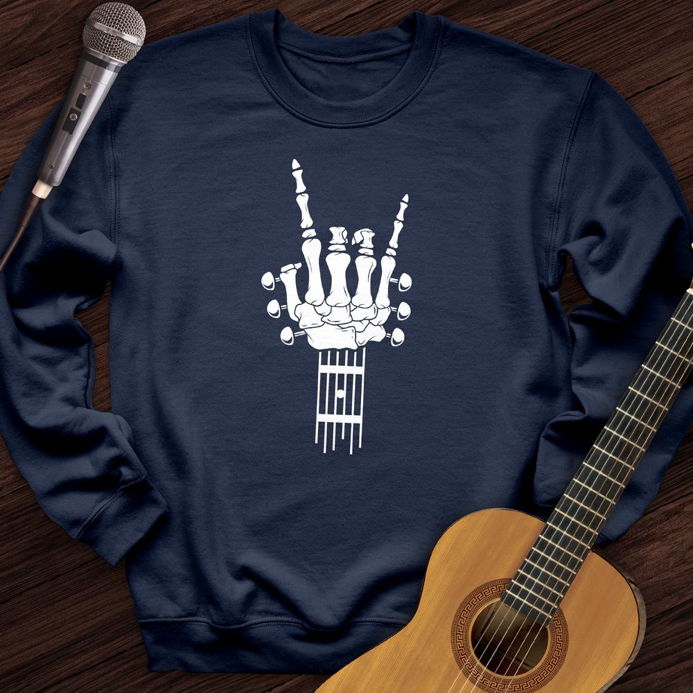 Skeleton Guitar Crewneck