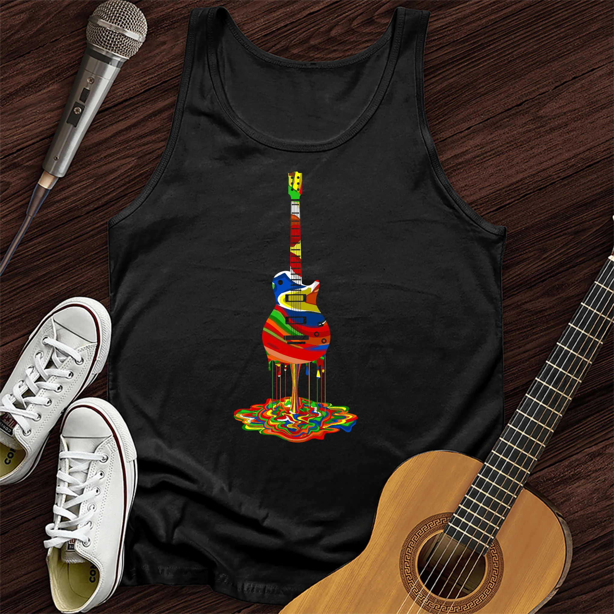 Melting Guitar Tank Top