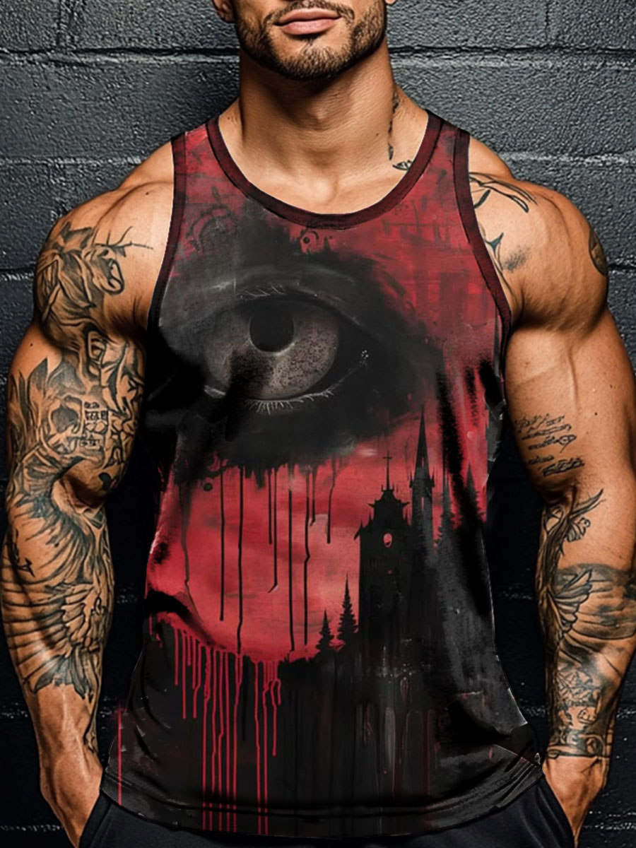 Dark Fantasy Art Print Tank Top