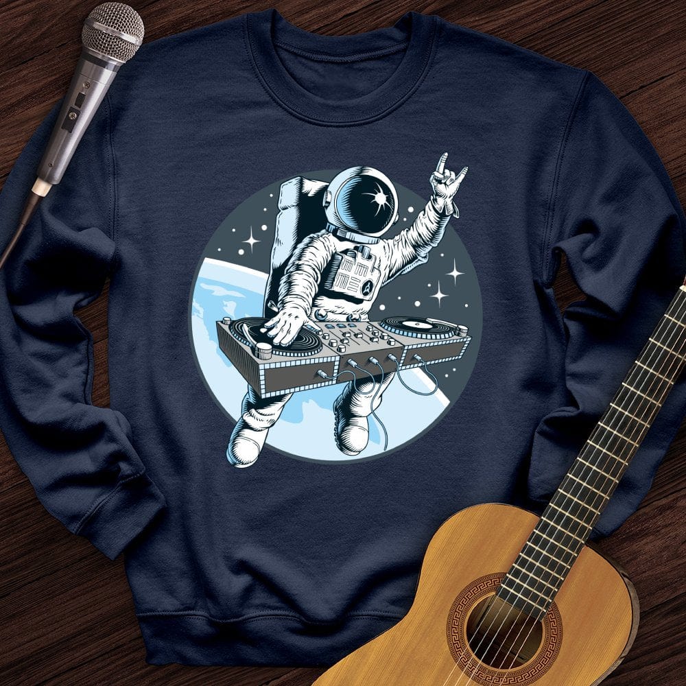 Outer Space DJ Crewneck