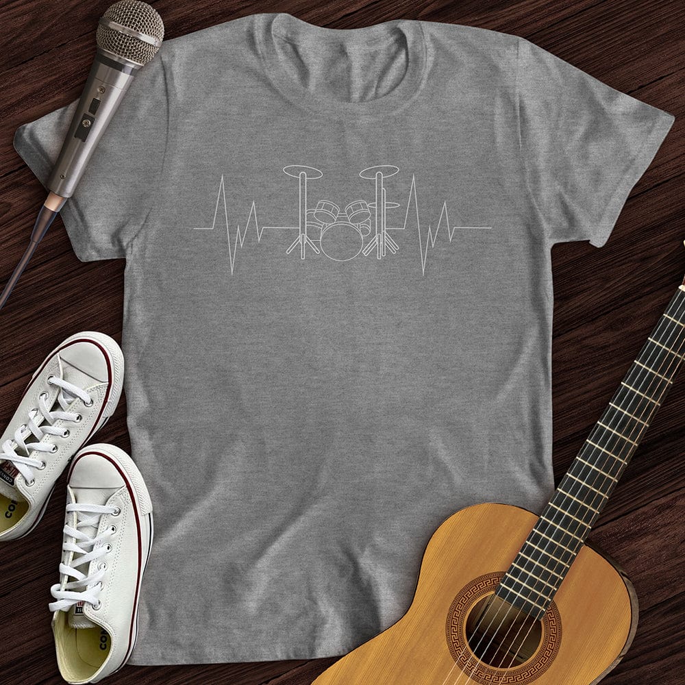Drummer Heartbeat T-Shirt
