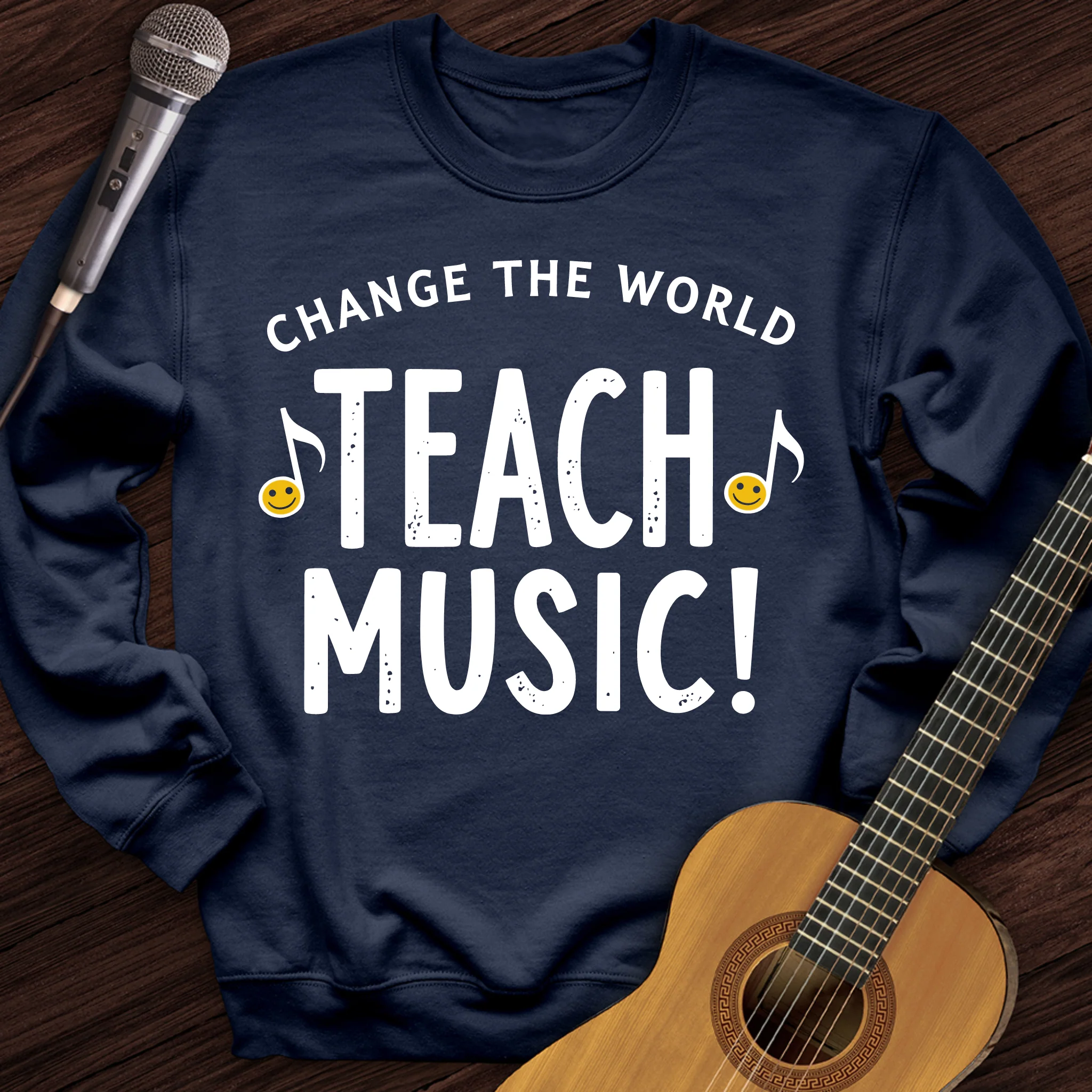 Teach Music Crewneck