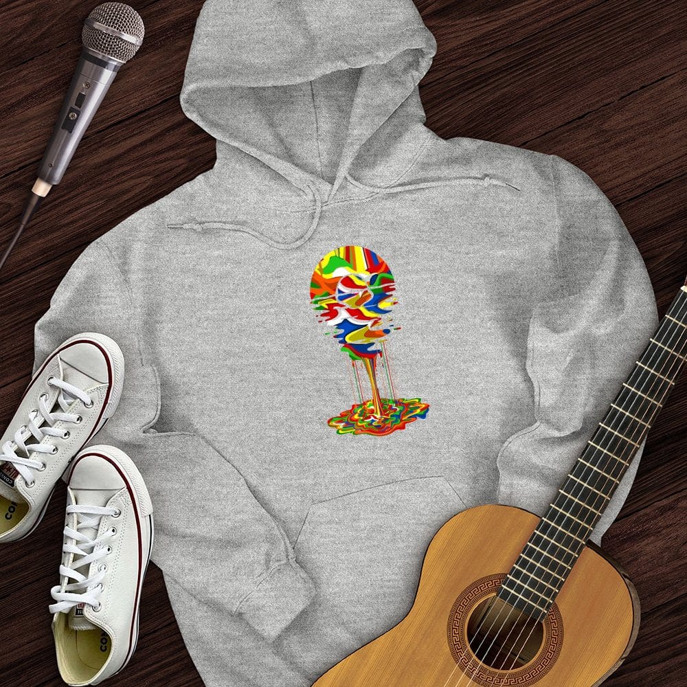 Melting Rainbow Vinyl Hoodie