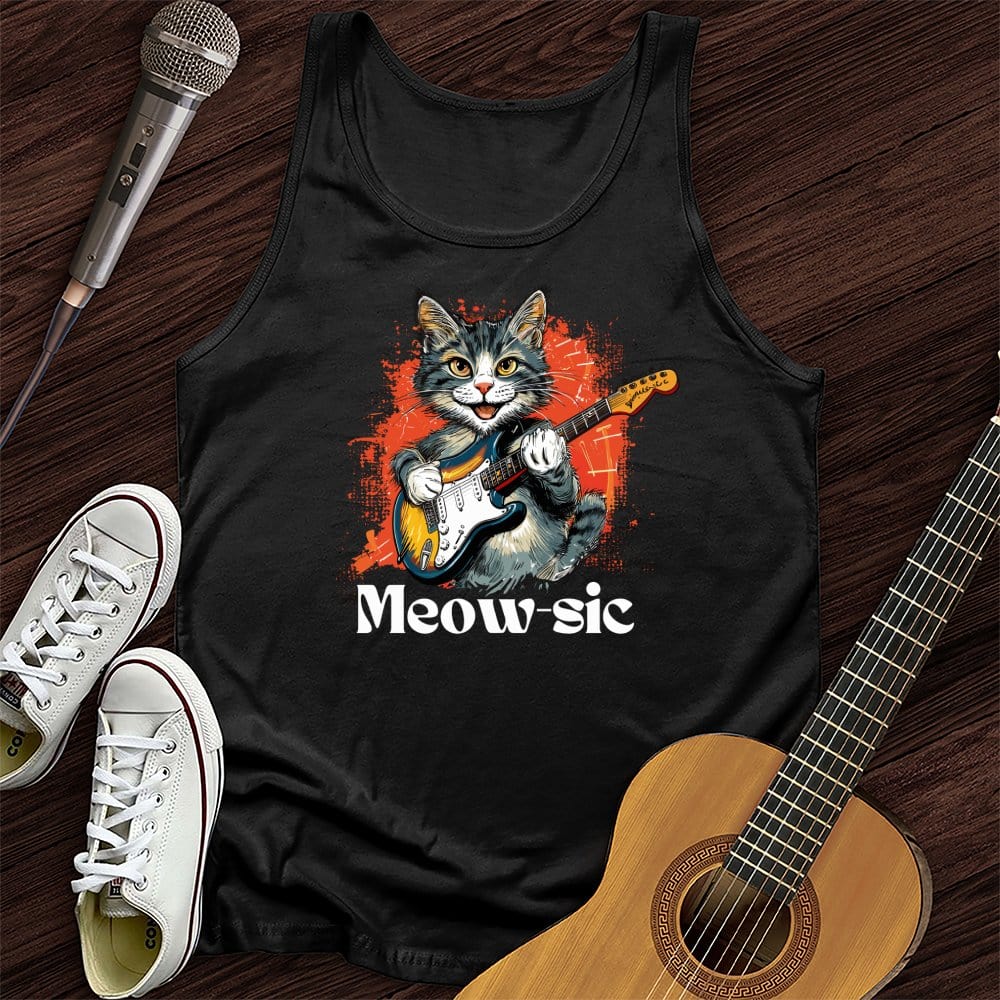 Rockin' Cat Tank Top