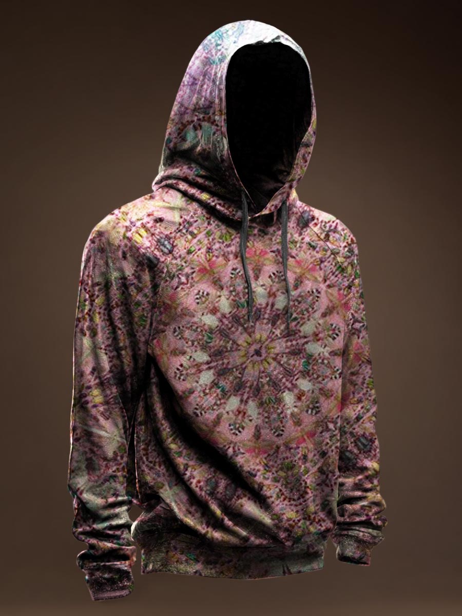 Ethnic Style Pattern Casual Hoodie Sweatshirt