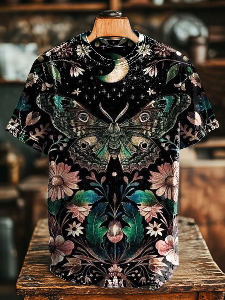 Dark Art Print Casual Top