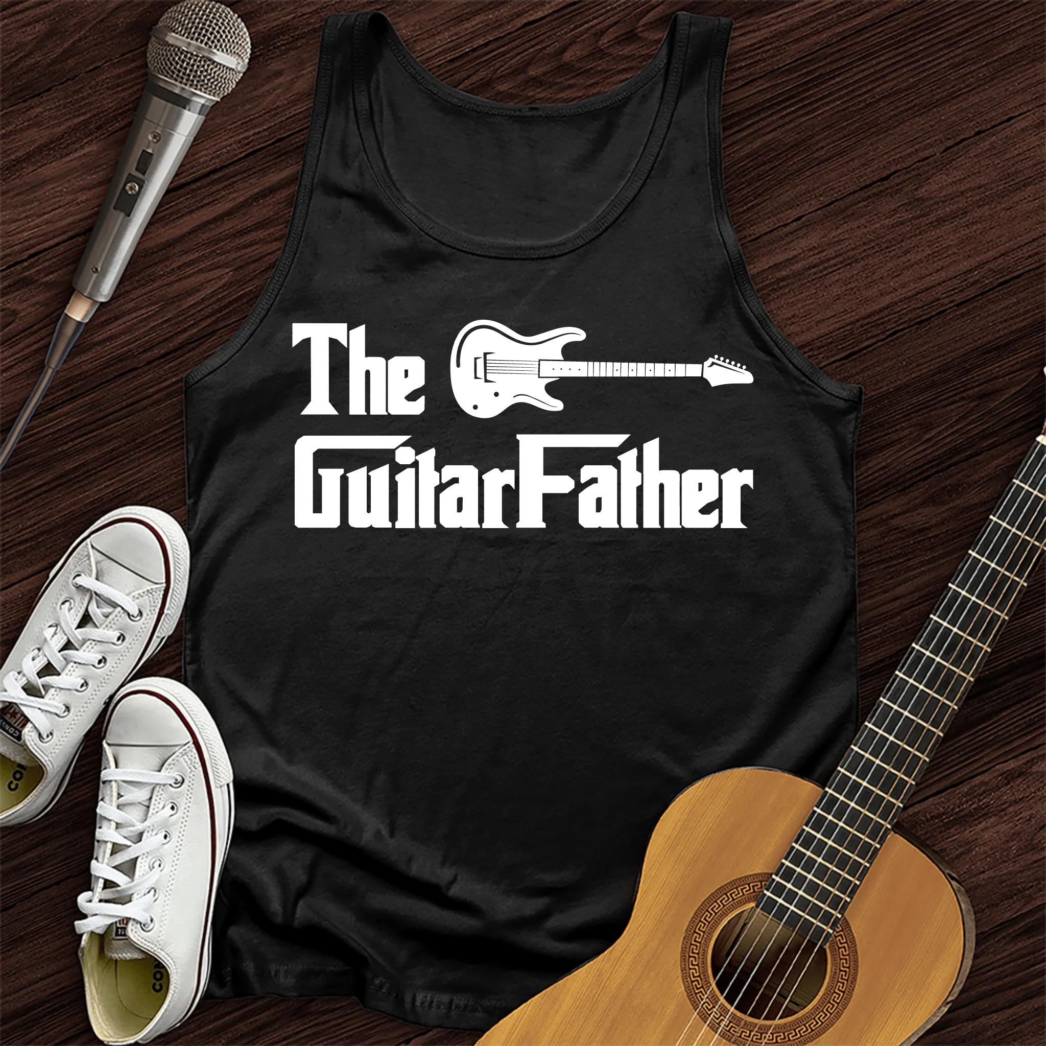 The Guitar Father Tank Top