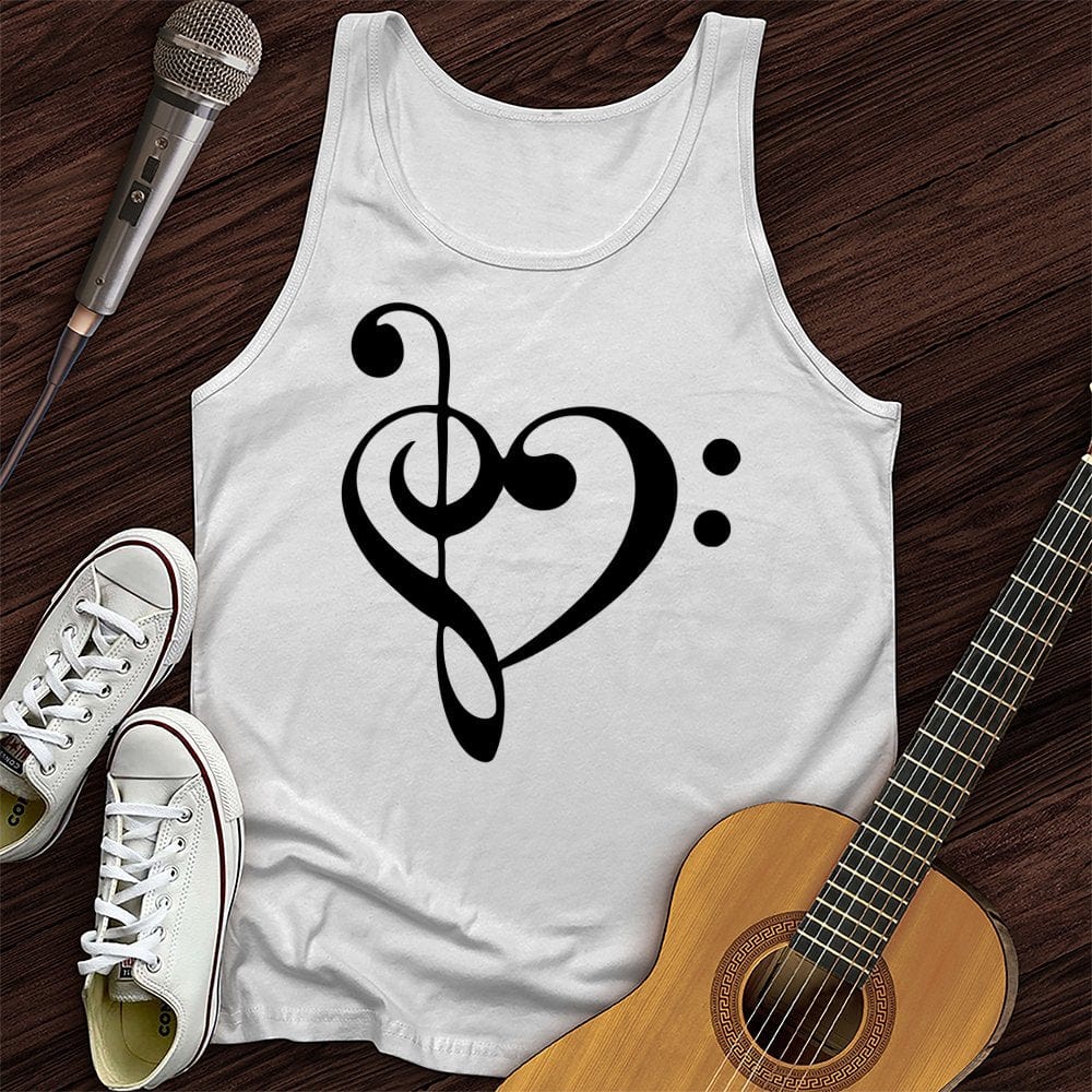 Music Heart Tank Top