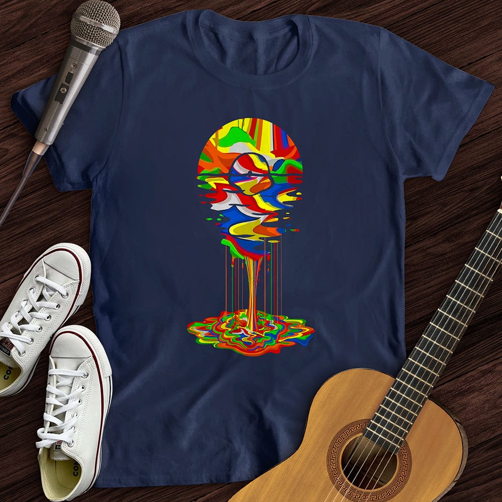 Melting Rainbow Vinyl T-Shirt