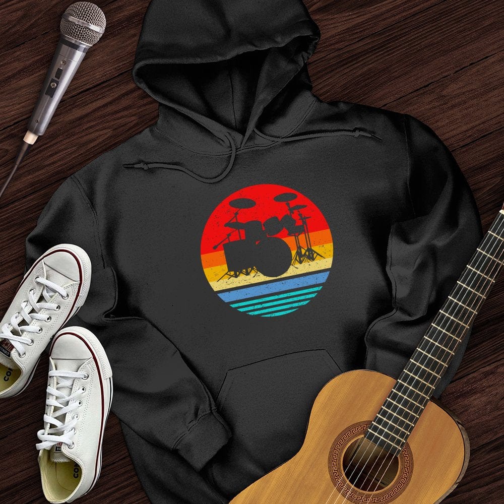 Vintage Drum Set Hoodie