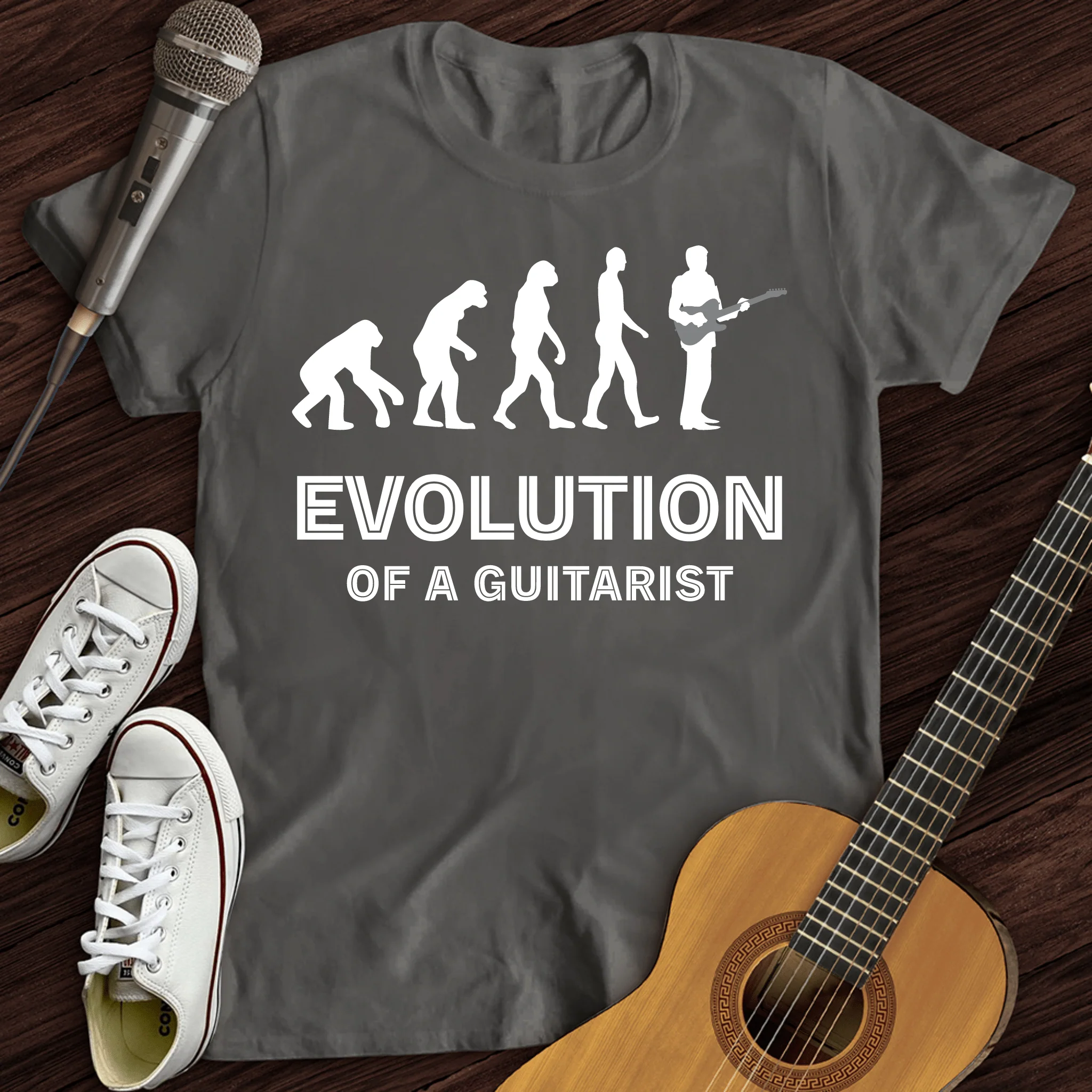 Evolution Of A Guitarist T-Shirt