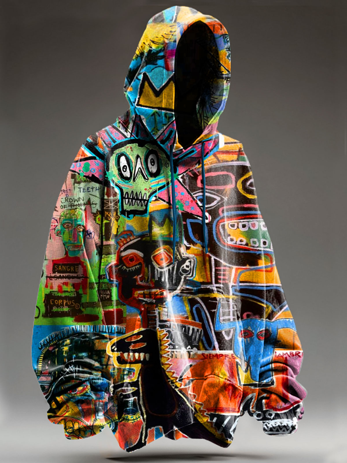 Abstrct Funny Graffiti  Art Print Casual Sweatshirt