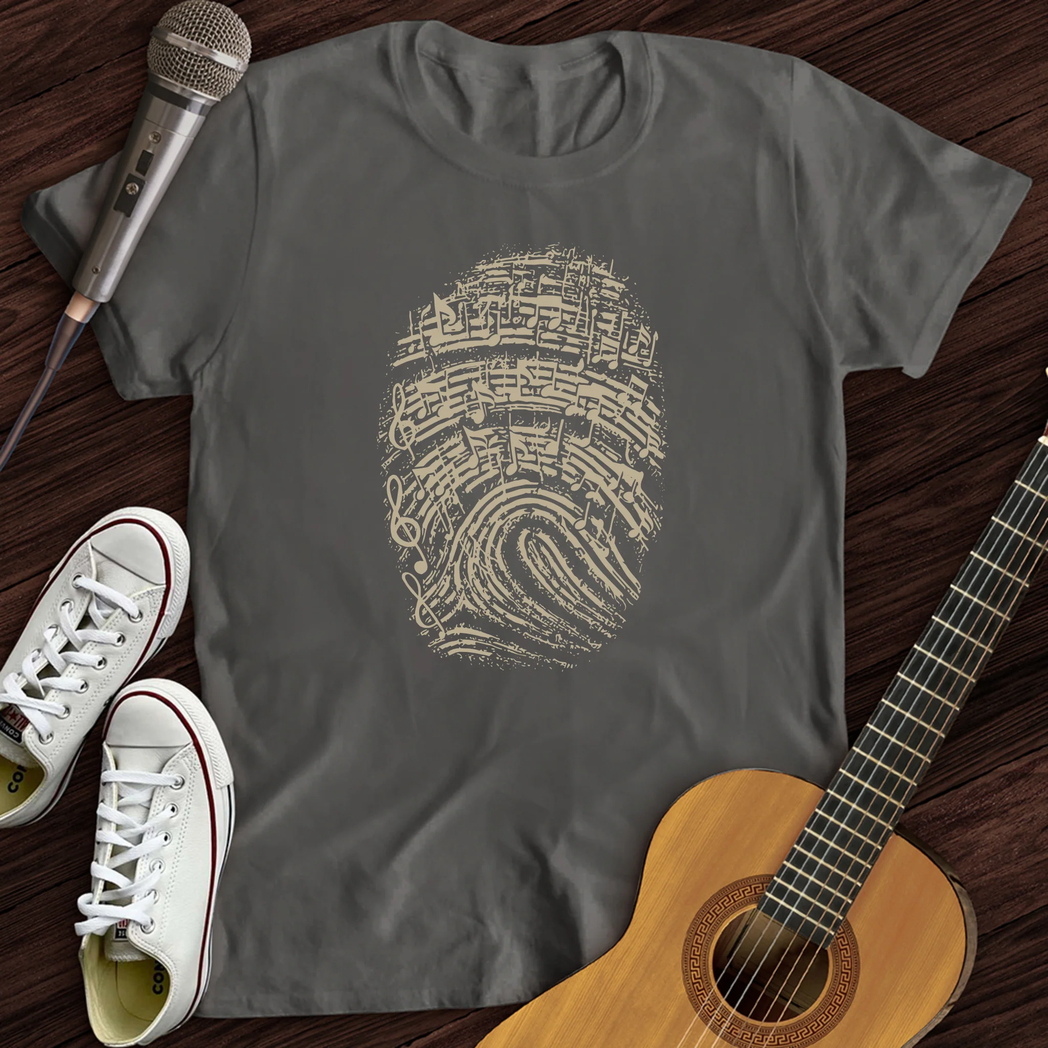 Thumb Music Notes T-Shirt