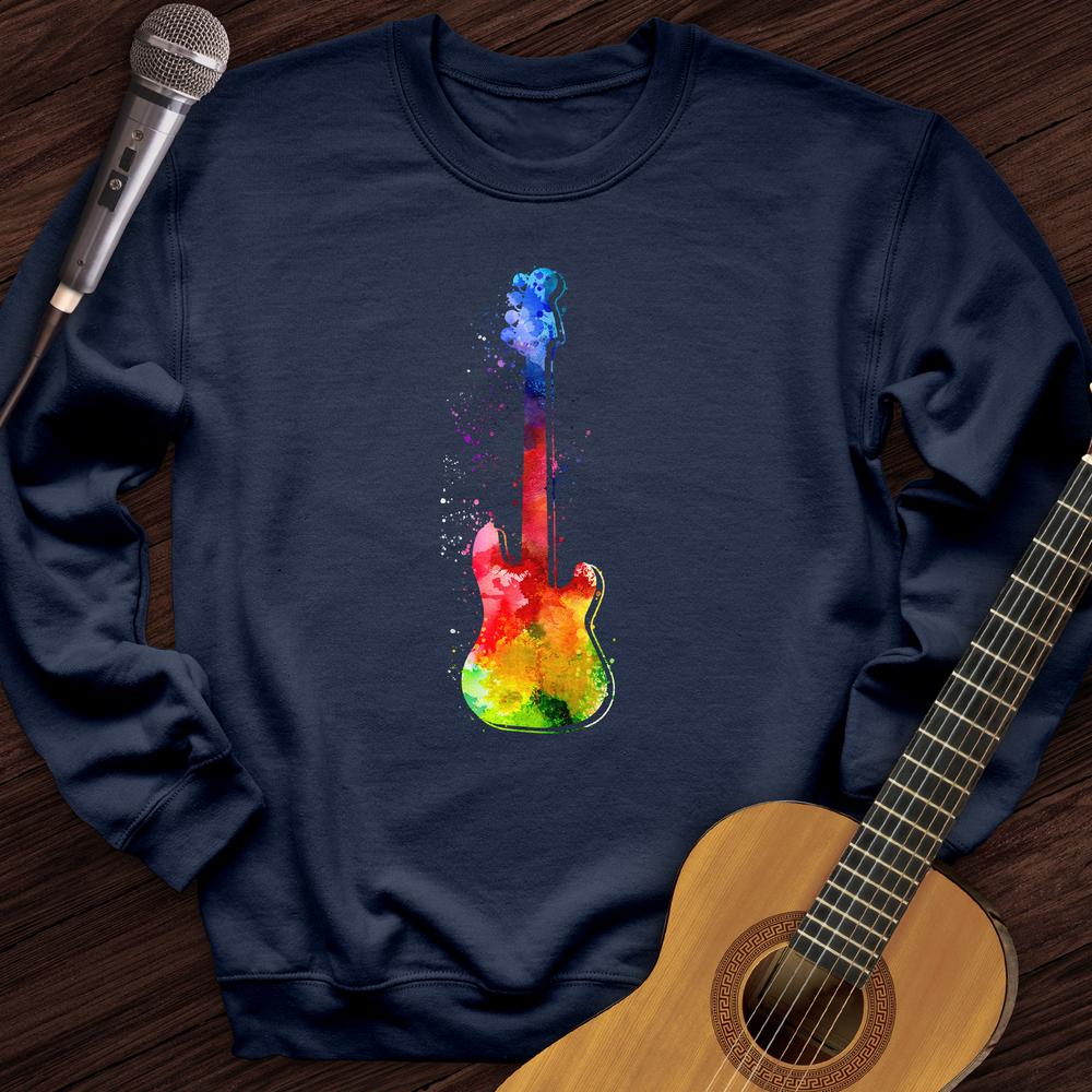 Water Color Electric Crewneck
