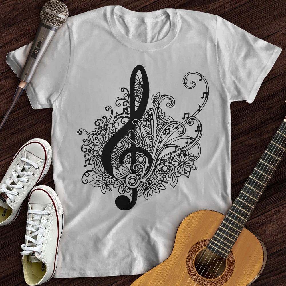 Mandala Music Note T-Shirt