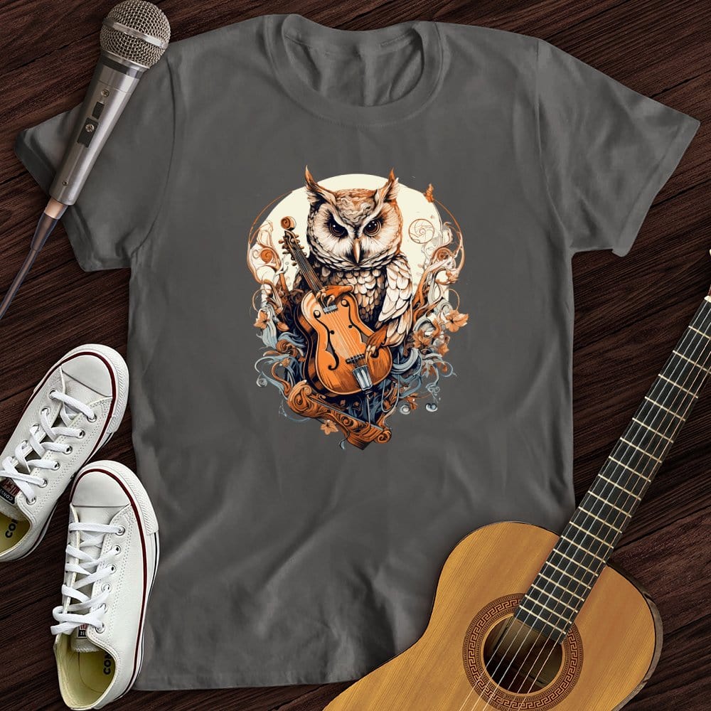 Owl Violin T-Shirt