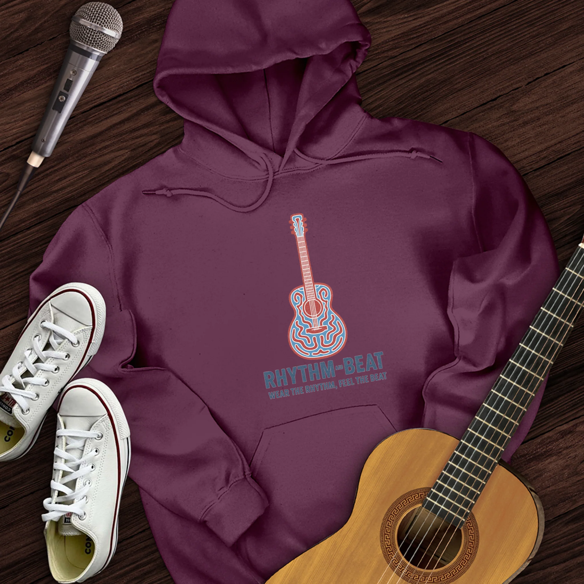 Rhythm & Beat Strings Hoodie