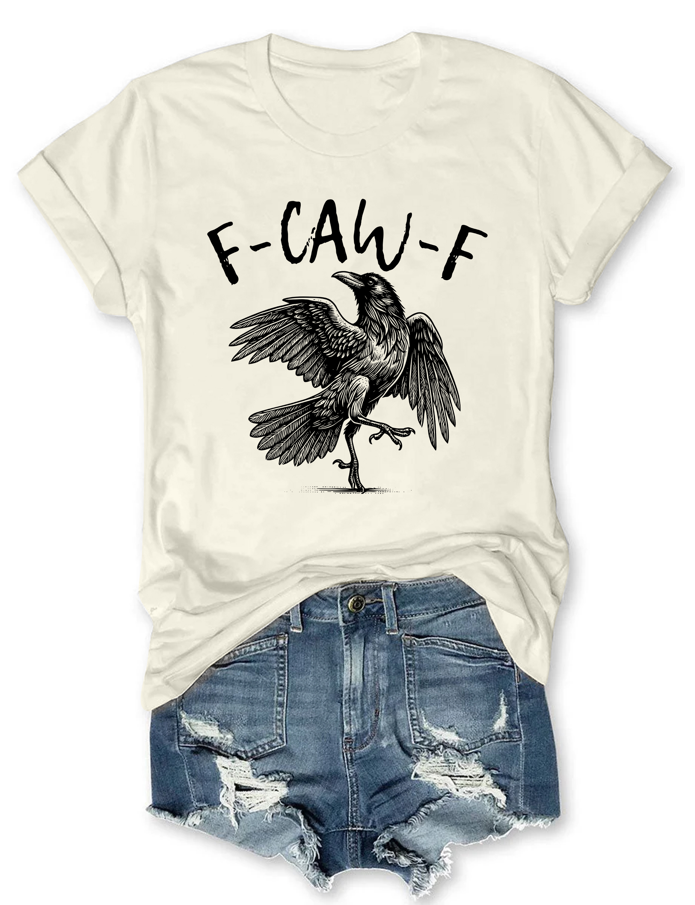 F-CAW-F Raven T-shirt