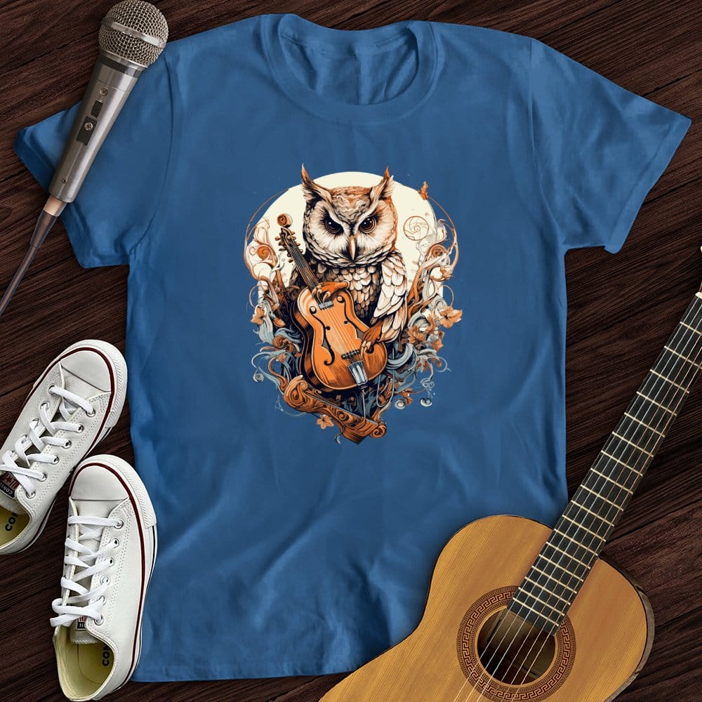 Owl Violin T-Shirt