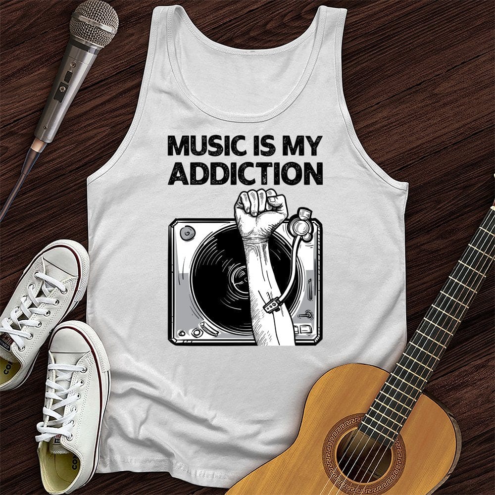 Music Is My Addiction Tank Top