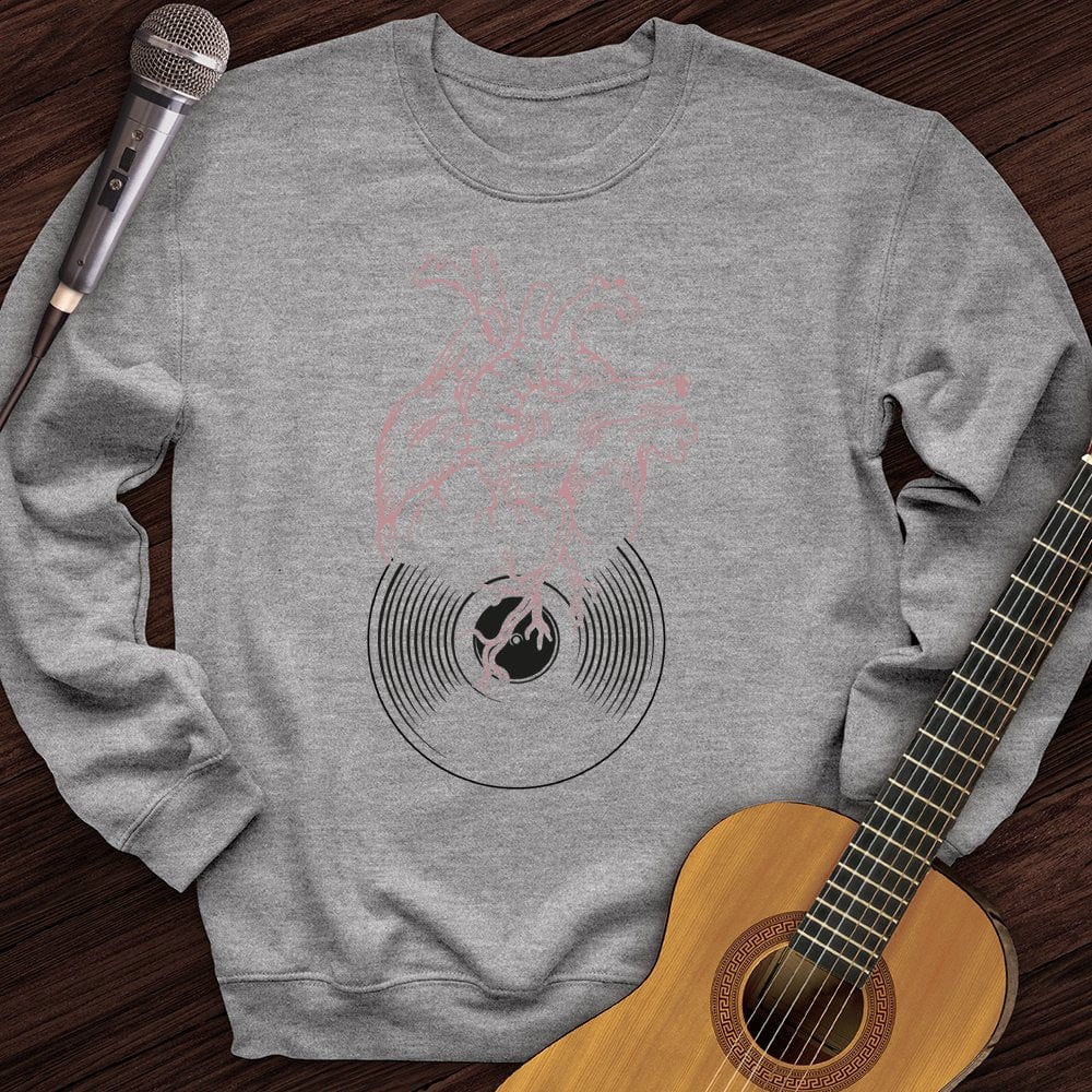 Vinyl Heart Crewneck