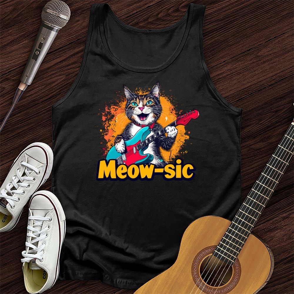 Music Meow Tank Top