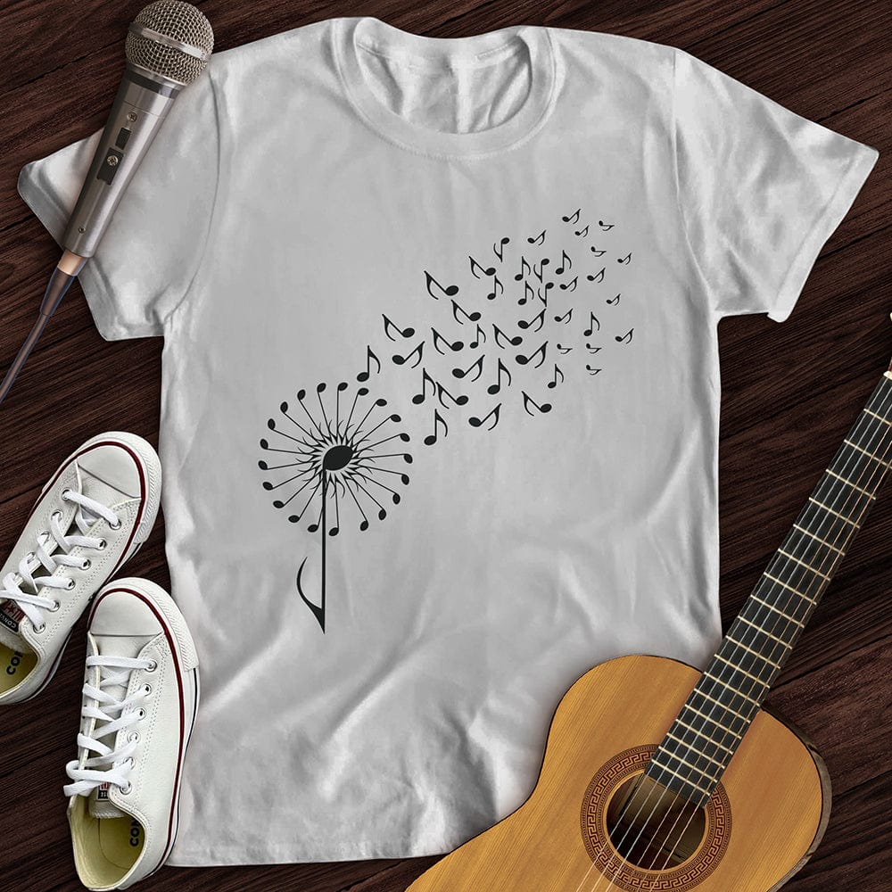 Music Note Dandelion T-Shirt