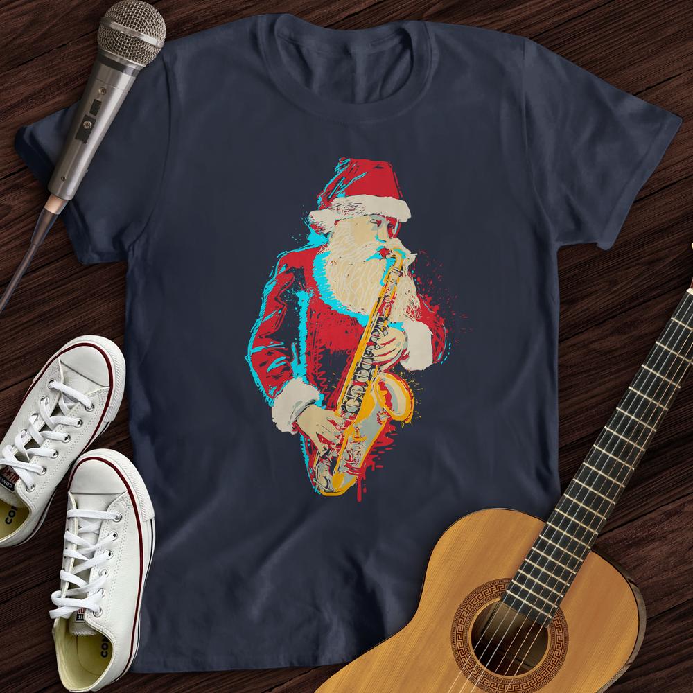 Santa Saxophone T-Shirt