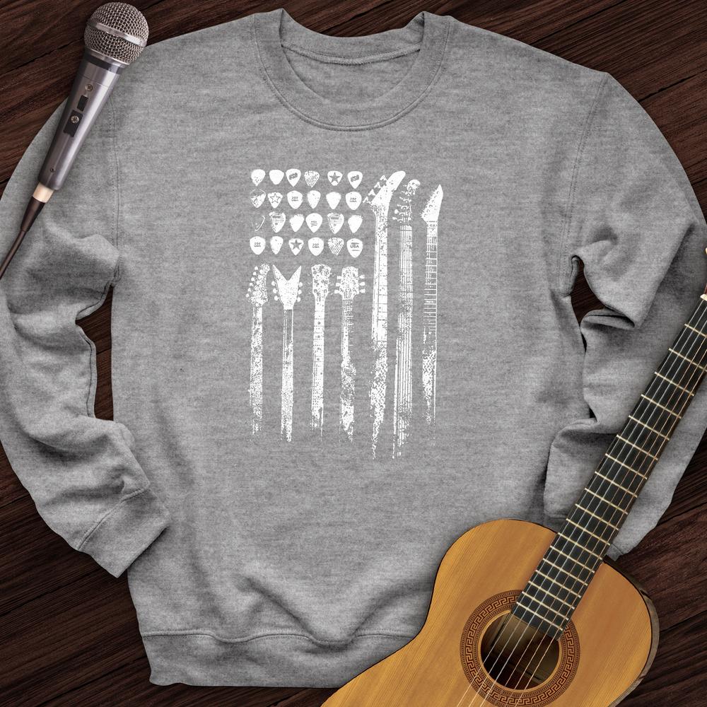 Guitar Flag Crewneck