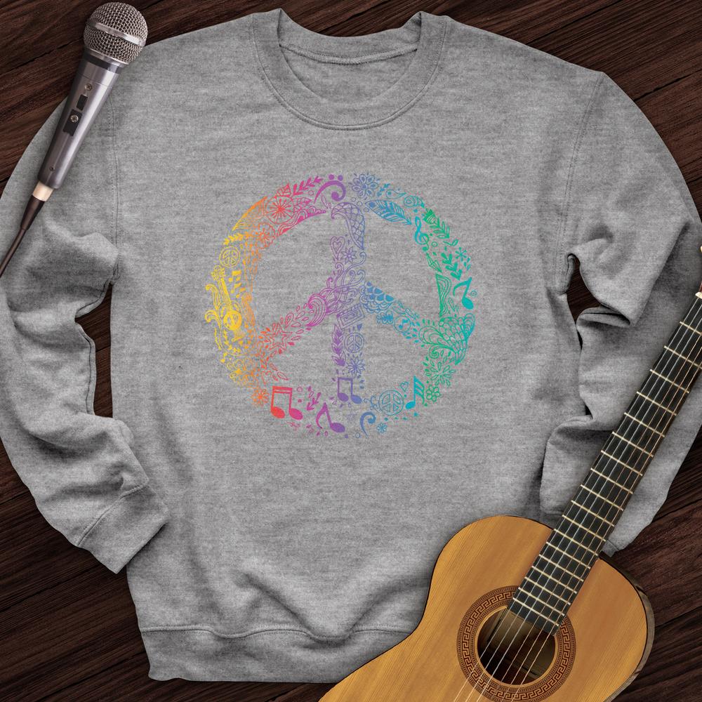 Peace Sign Crewneck