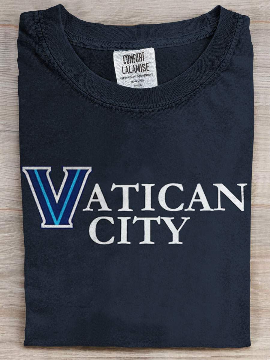 Catholicism Prints Casual T-shirt