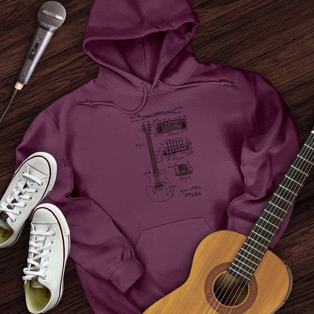 Anatomy Of A Guitar Hoodie