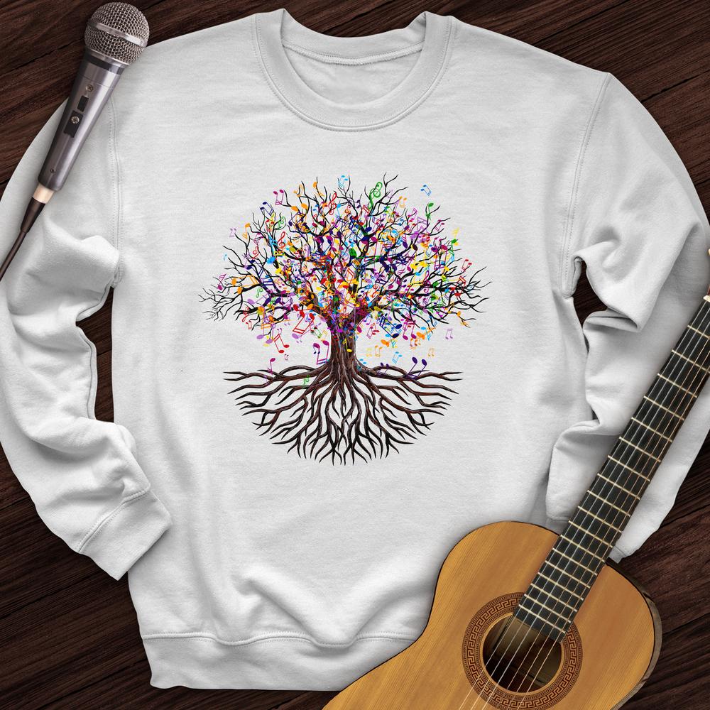 Music Note Tree Crewneck