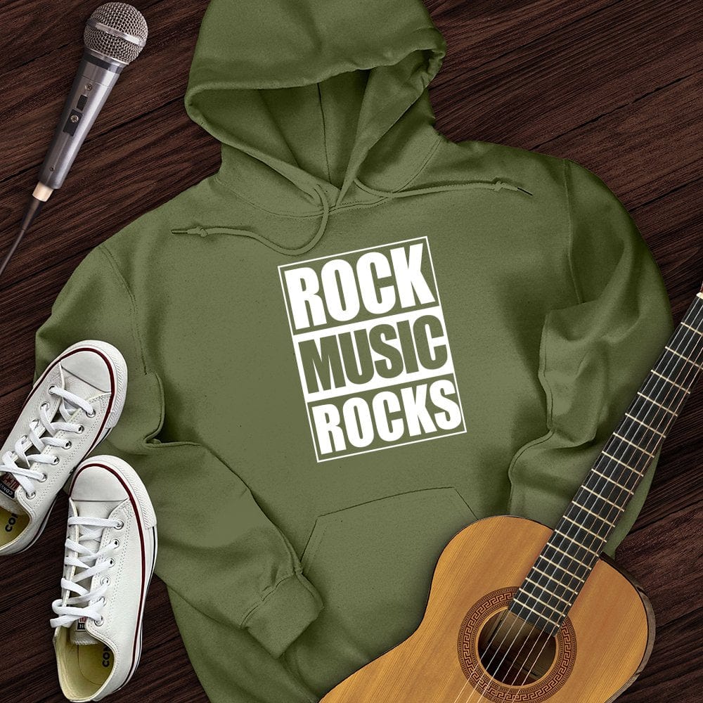 Rock Music Rocks Hoodie