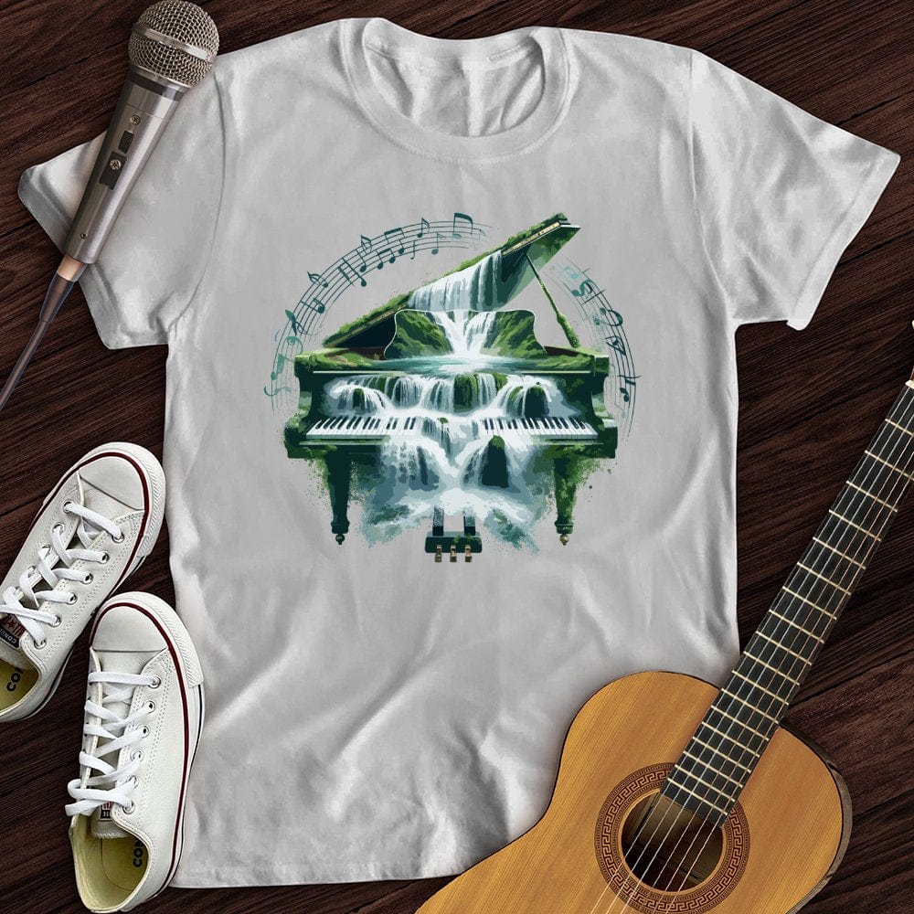 Piano Waterfall T-Shirt