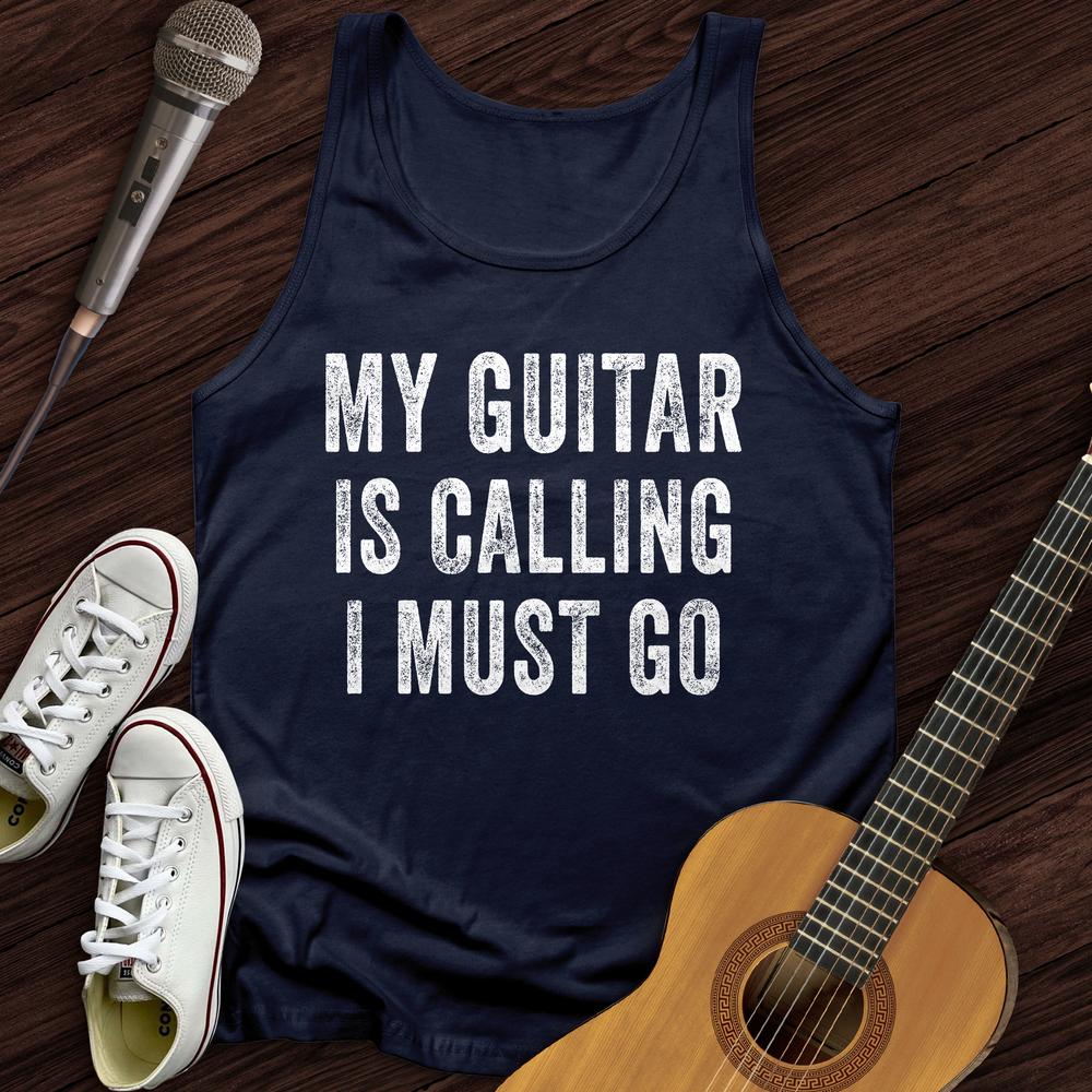 My Guitar Is Calling Tank Top