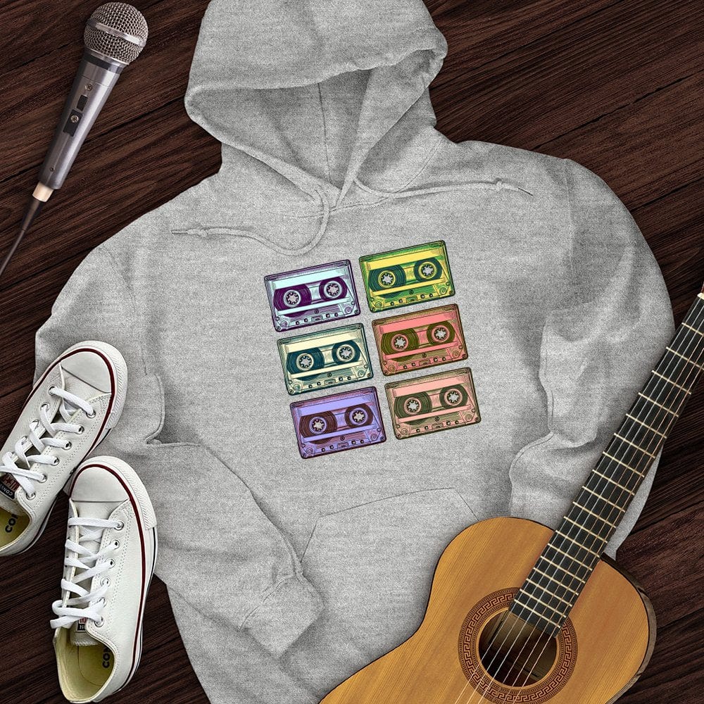 Retro Rock Tapes Hoodie