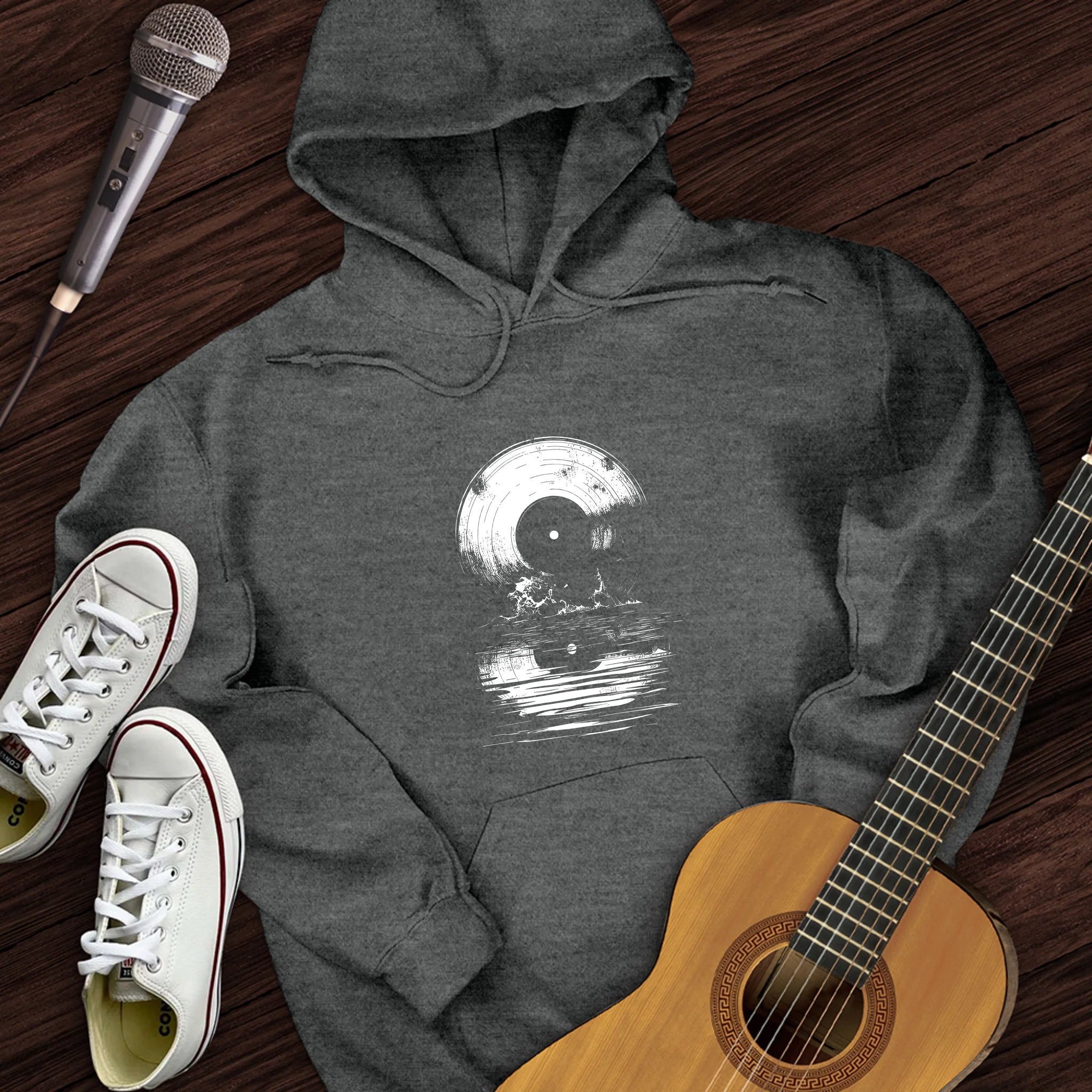 Vinyl Wave Hoodie