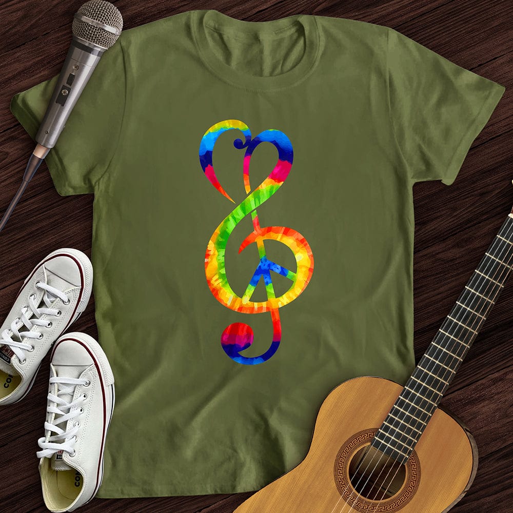 Peace Music Note T-Shirt