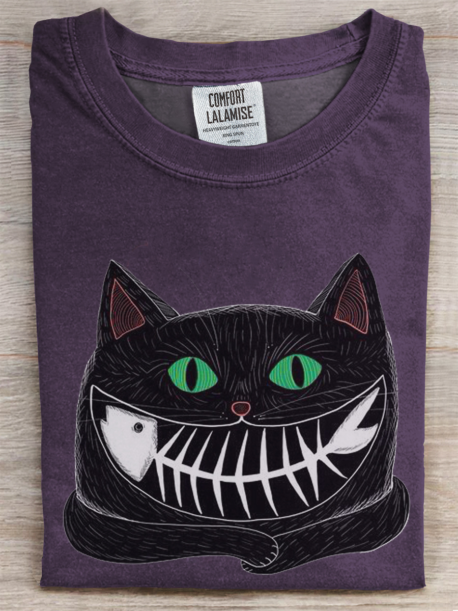 CAT Print T-shirt
