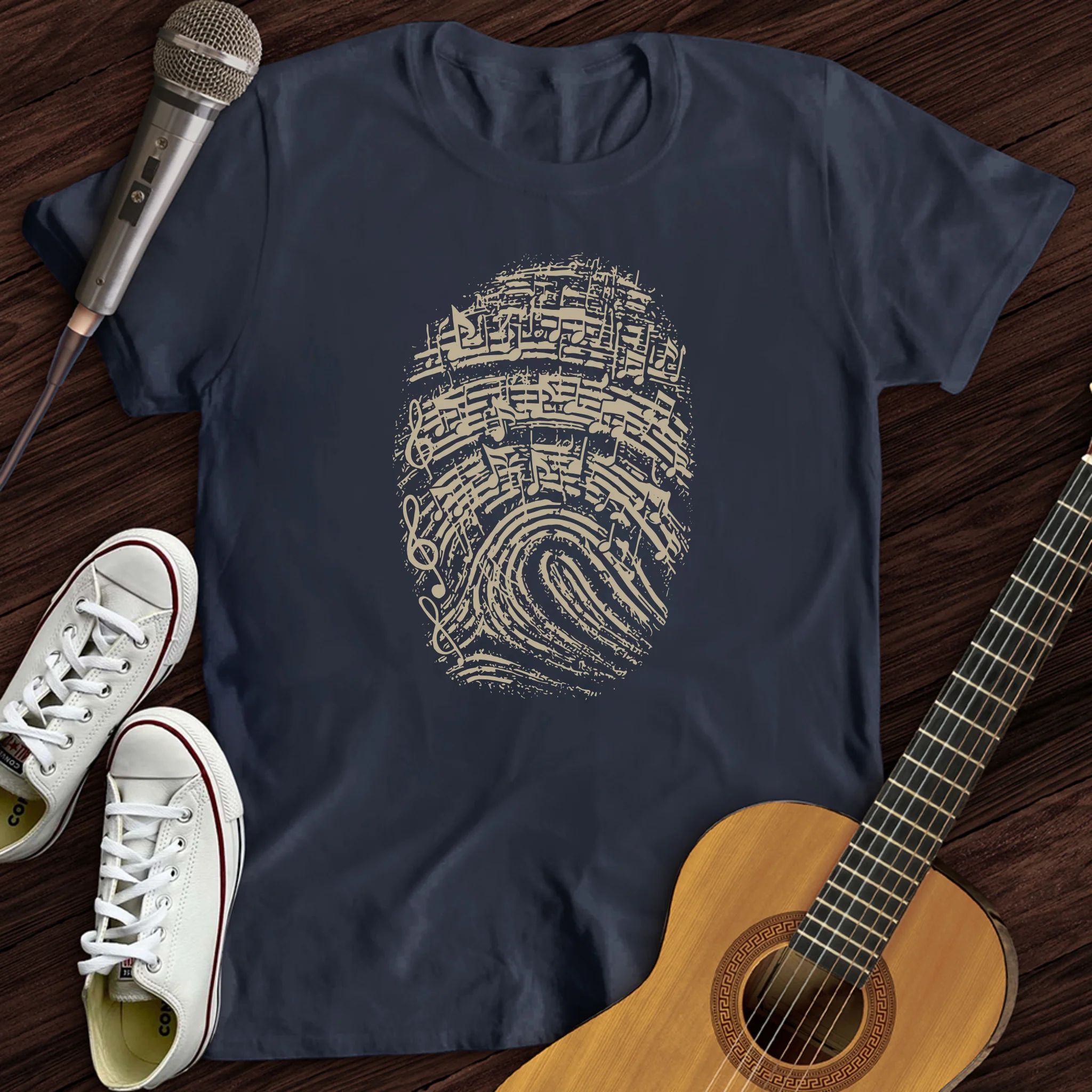 Thumb Music Notes T-Shirt