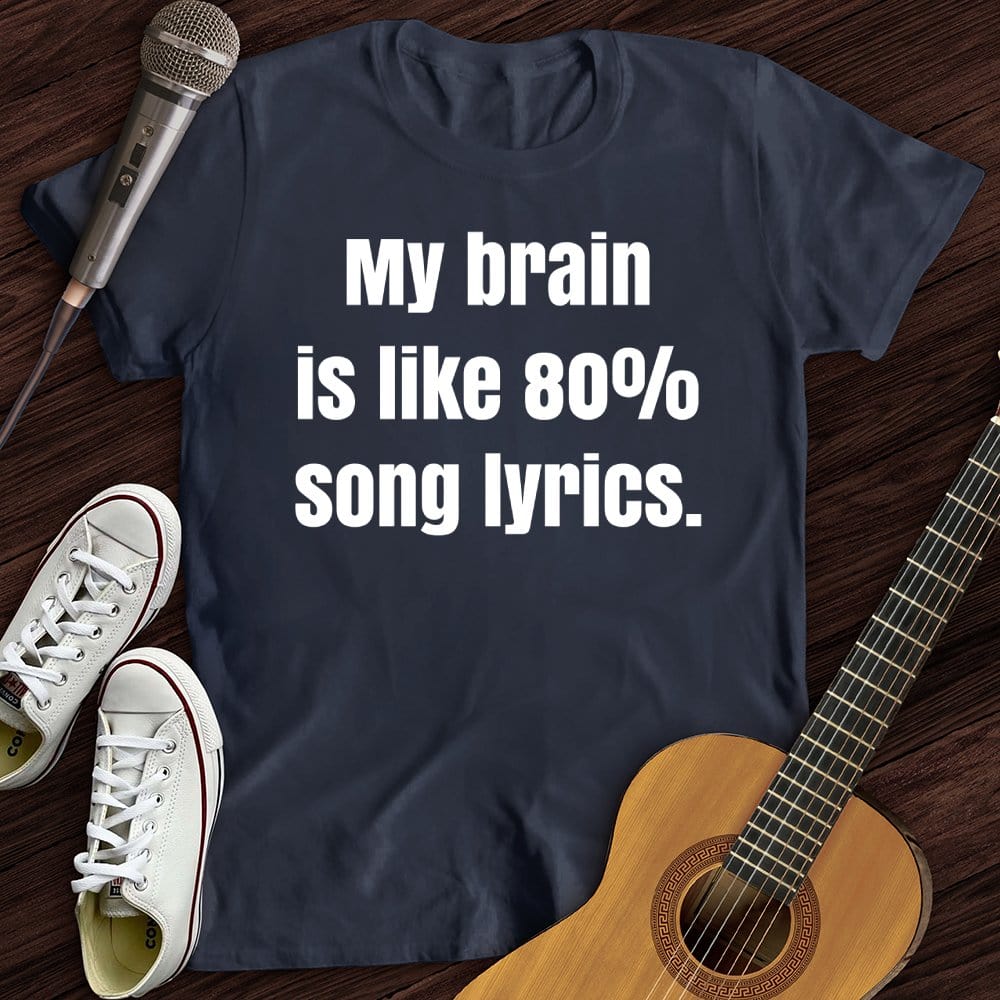 Brain of Lyrics T-Shirt