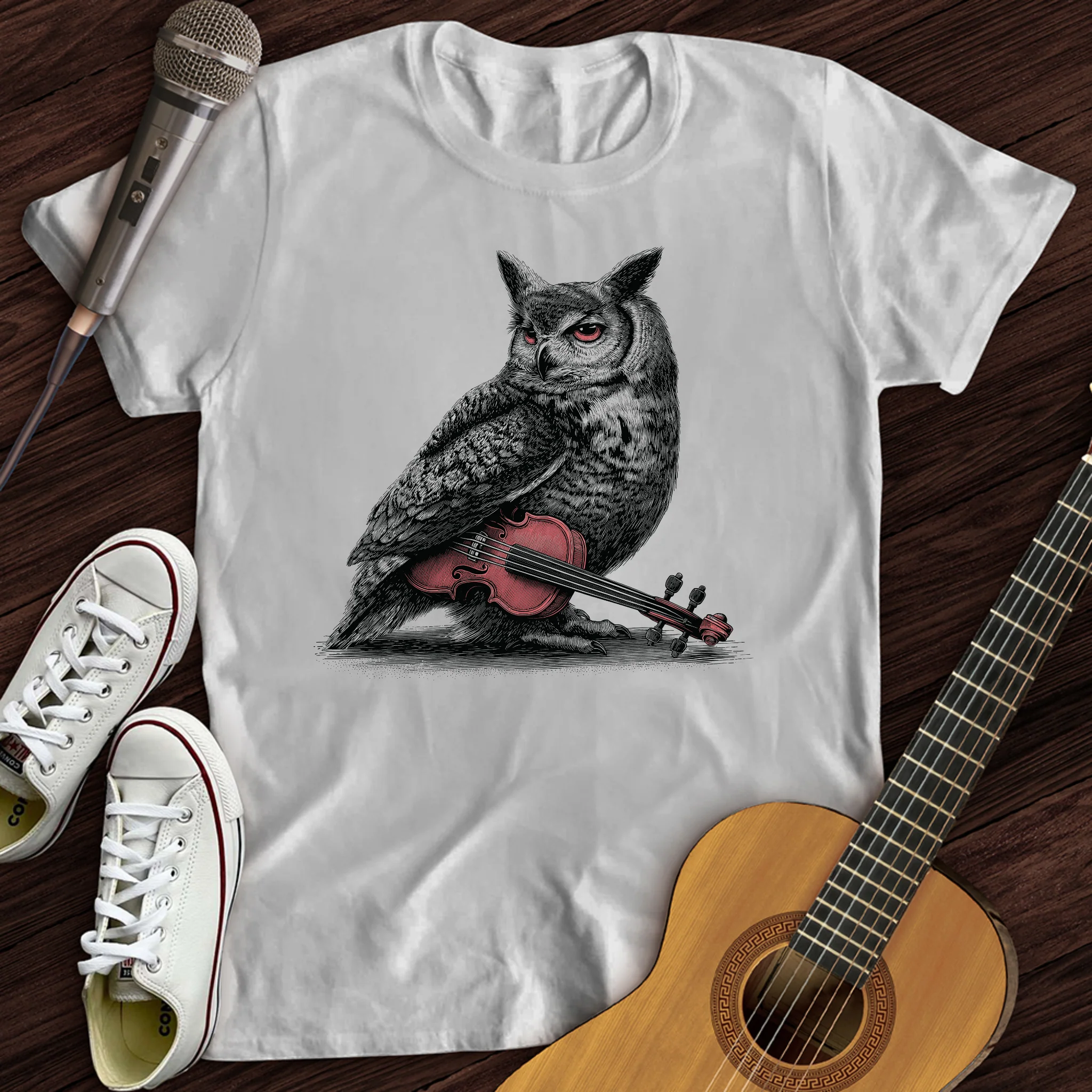 Owl Cello T-Shirt