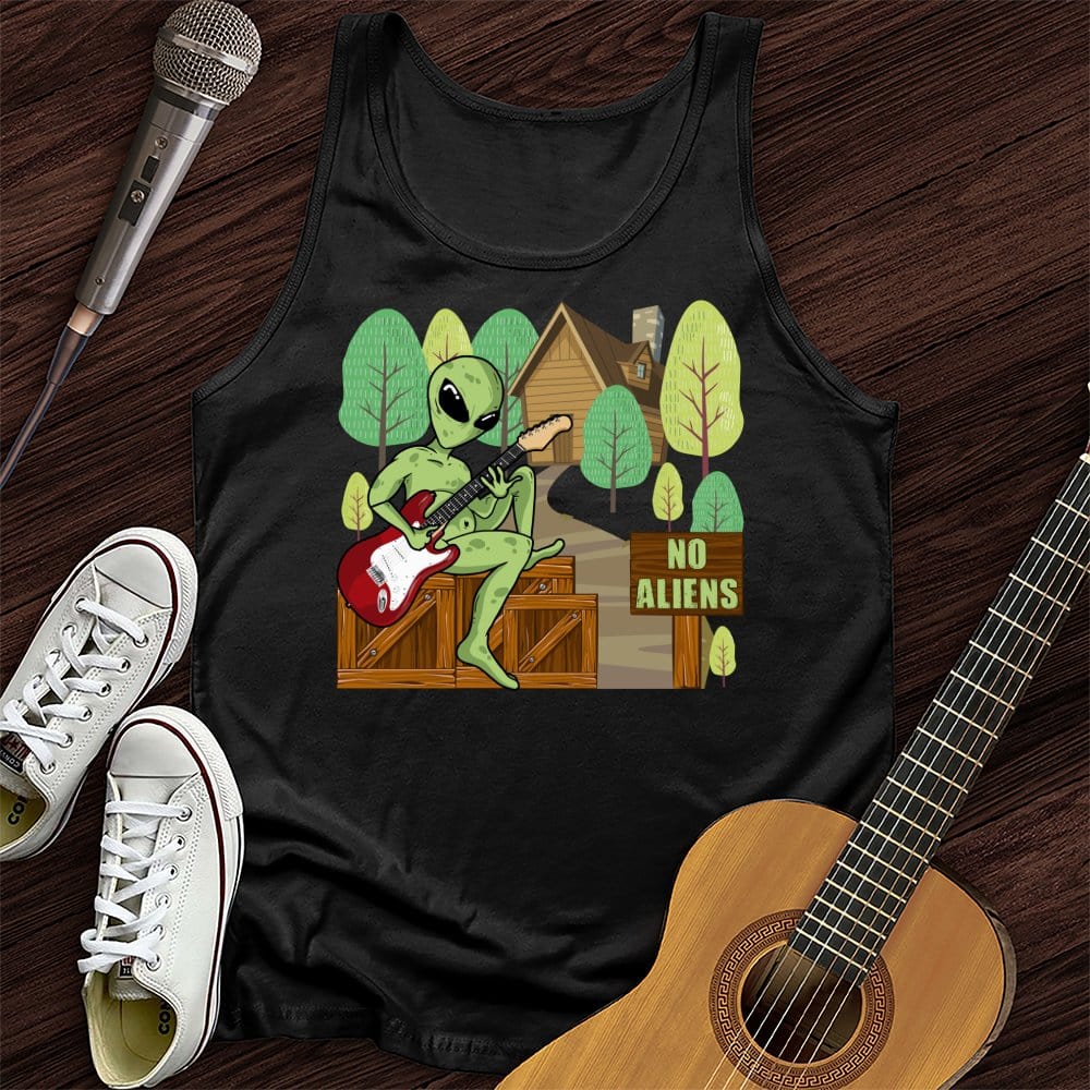 No Aliens Tank Top