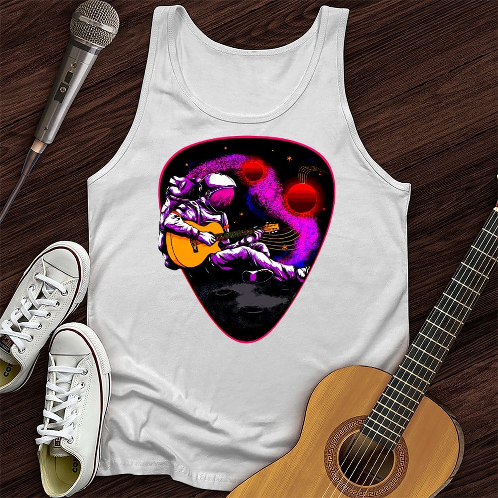 Space Guitar Plectrum Tank Top