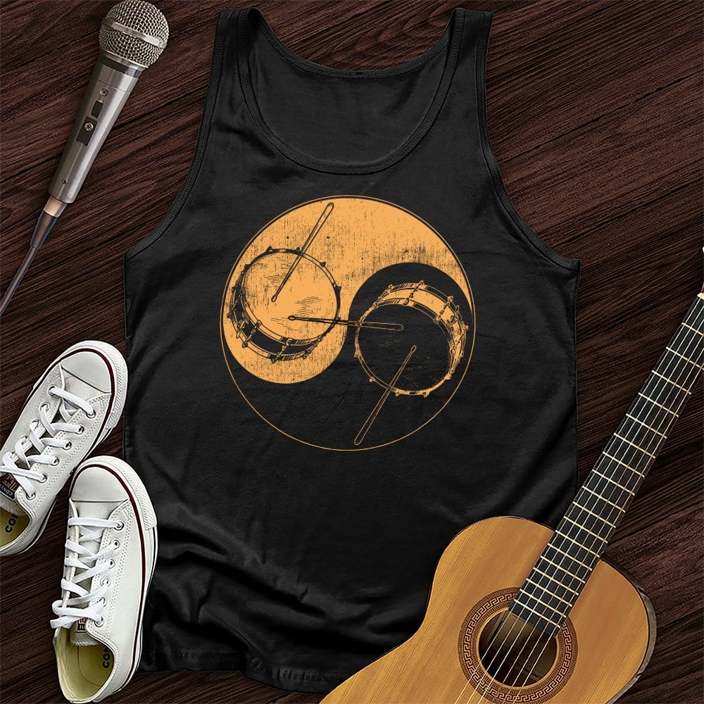 Yin Yang Drums Tank Top