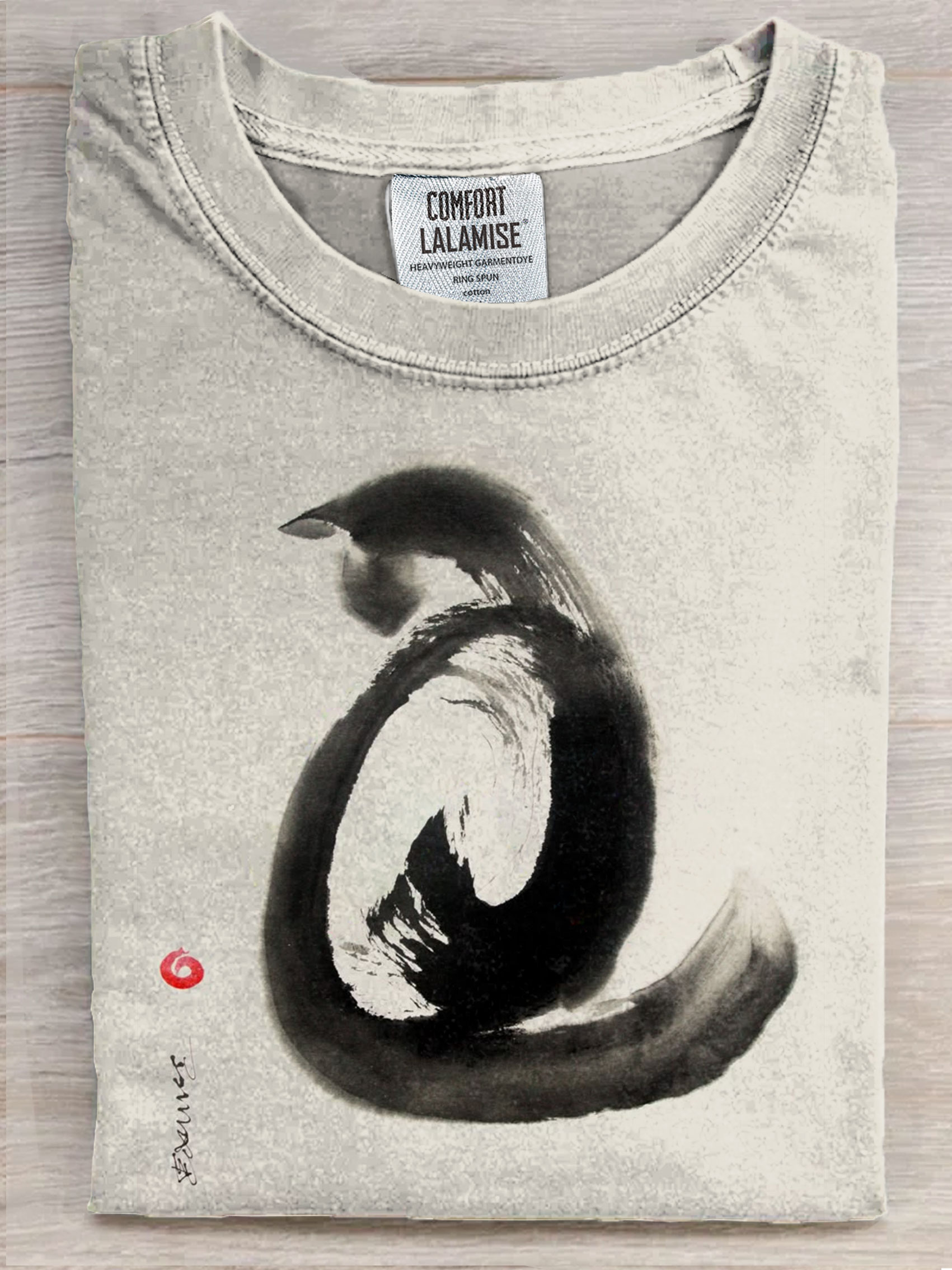 Abstrct Cat Art Print Casual Short Sleeve T-shirt