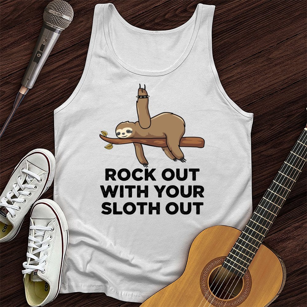 Party Sloth Tank Top